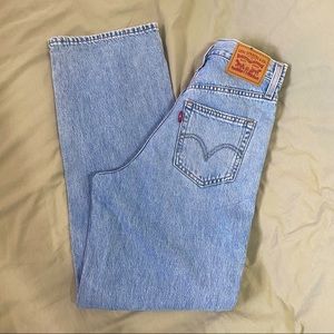 Levi’s high waisted straight